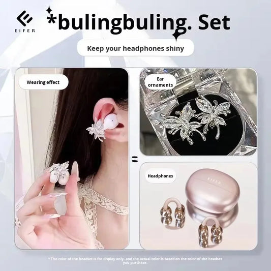 Butterfly Wireless Earbuds – Luxury Aesthetic Design (Kenya Edition) 🦋