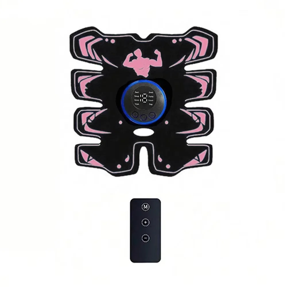 USB Rechargeable Abdominal Muscle Trainer Portable Abdominal Muscle Massager Electronic Training Belt Exercise Fitness Equipment