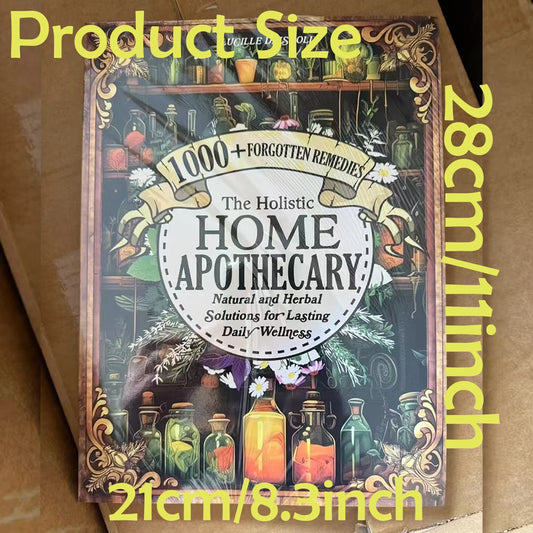 Apothecary Home Remedy Book