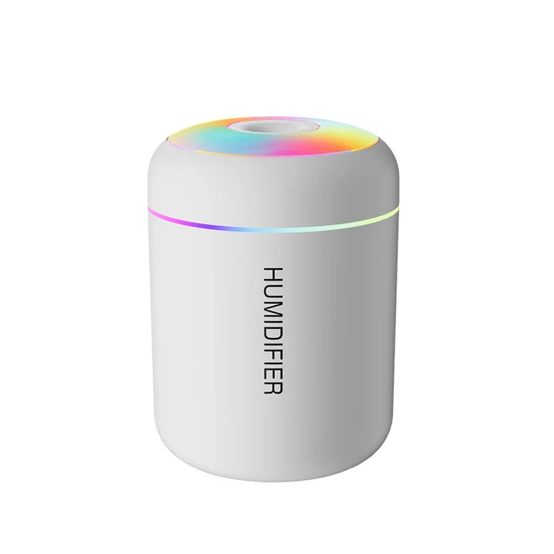 HOMFISHMini Air Humidifier Usb Aroma Diffuser Essential Oil Purifier Cool Mist Sprayer Car Home BedroomLED Desktop humidificador