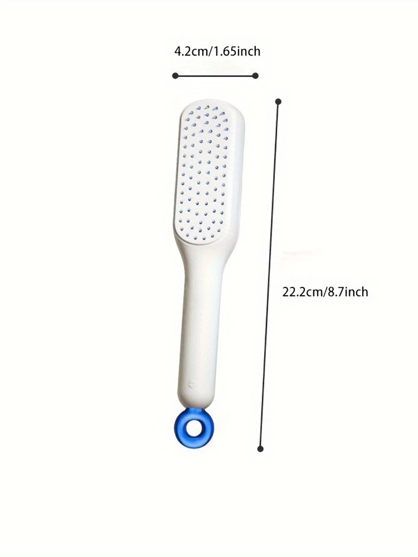 1pc Self-cleaning Hair Comb Anti Static Retractable One-pull Massage Brush Rotating Lifting Hairbrush Safety Airbag Combs Barber