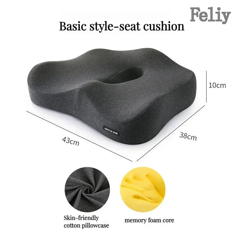 The Cloudsit™ Orthopedic Seat Cushion