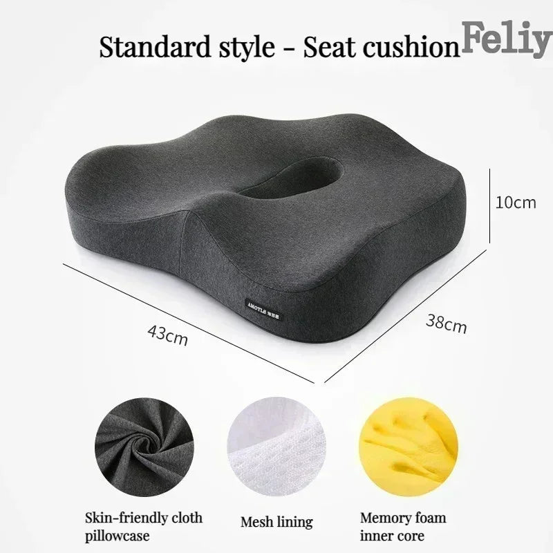 The Cloudsit™ Orthopedic Seat Cushion